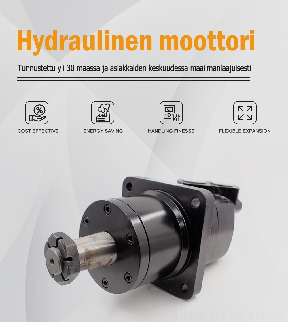 BM6W_Sykloidihydraulimotori 310 cc/kierros 150 l/min Hydraulimoottori